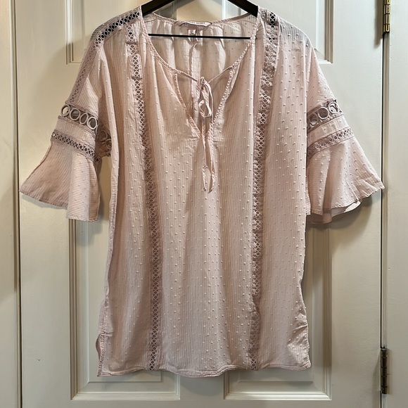 Victoria's Secret Tunic Night Shirt Blouse Cover Up - Size Small - Picture 1 of 5